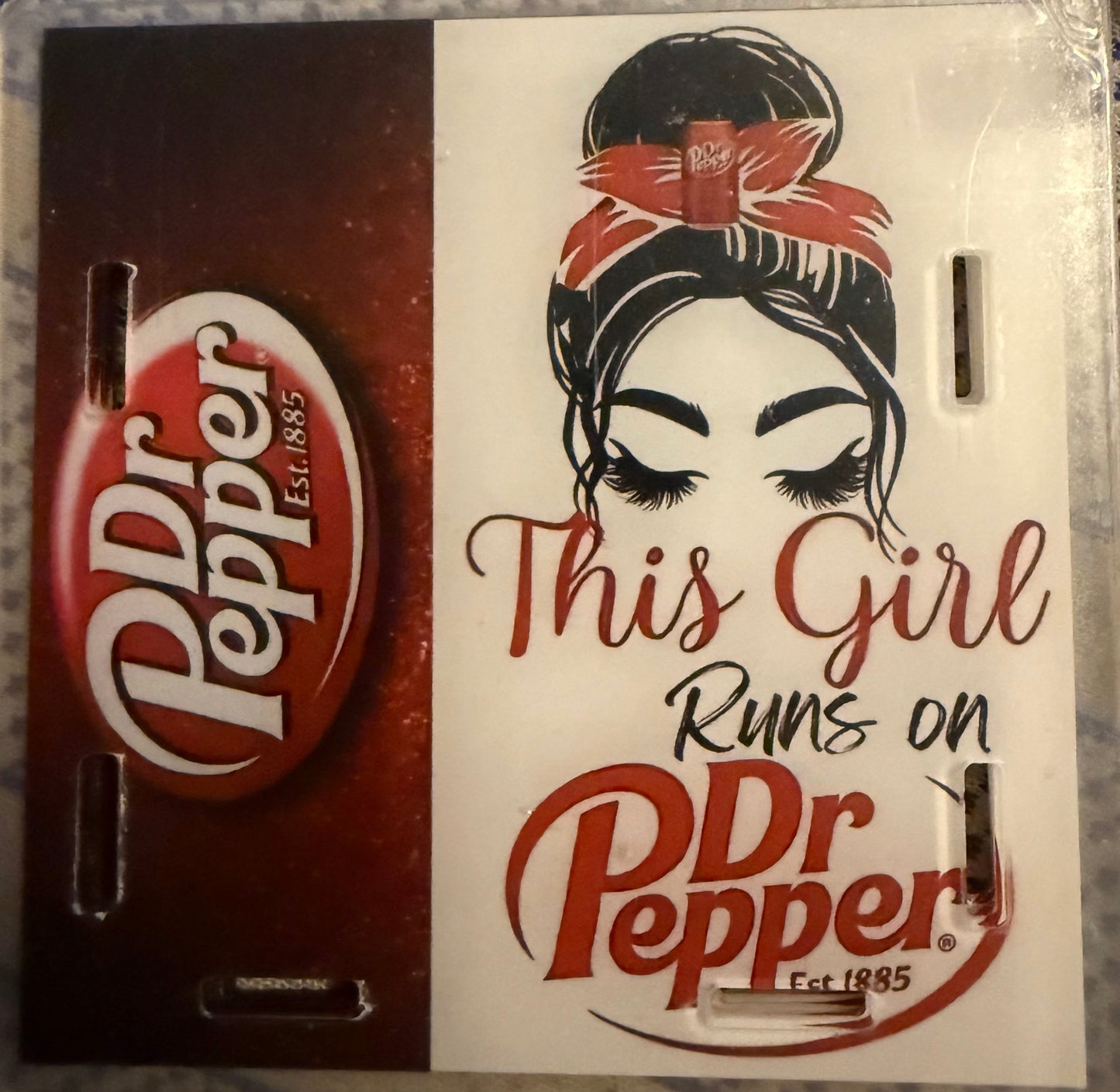 This Girl Runs On Dr Pepper