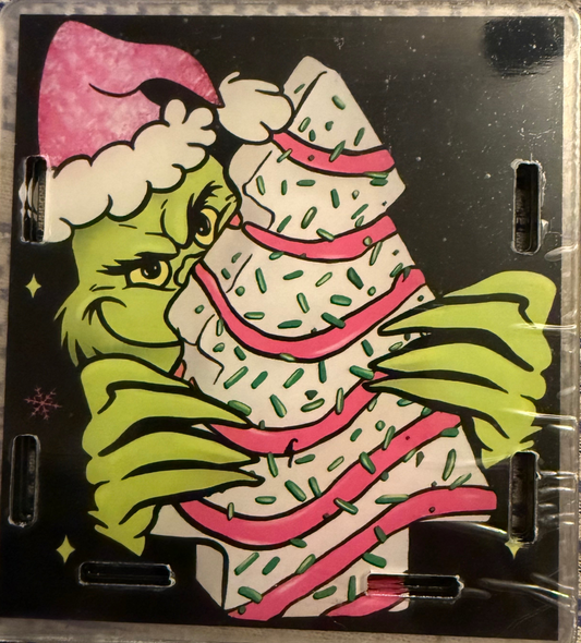 Grinch with Snack