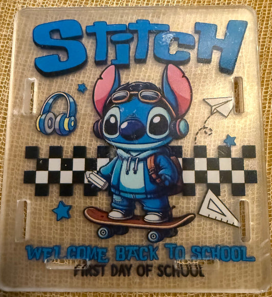 Stitch First Day of School