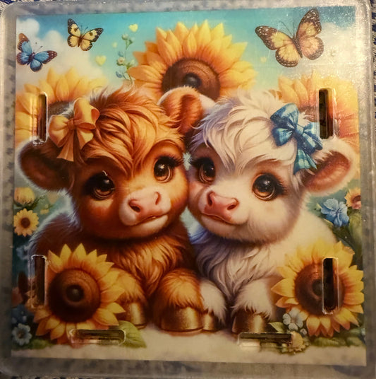 Cows & Sunflowers