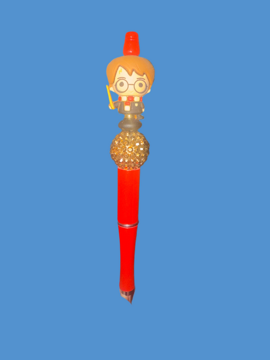 Harry Potter with wand