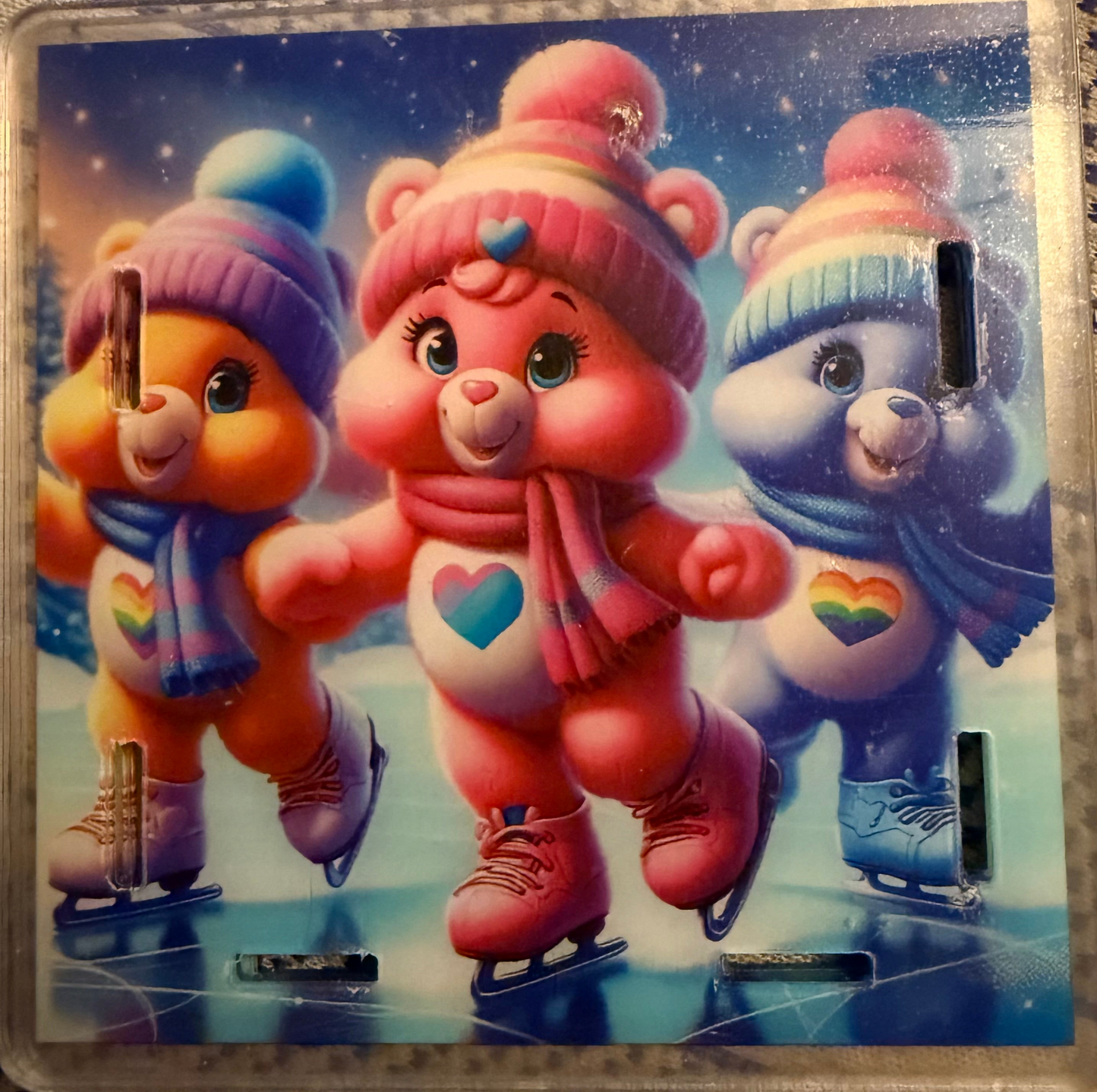 Care Bears Ice Skating