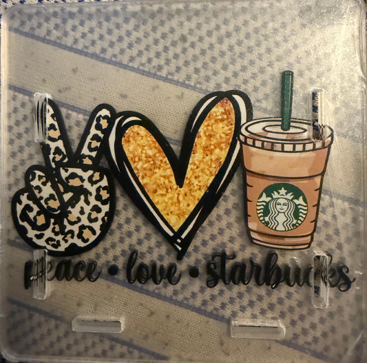 Peace Love Starbucks